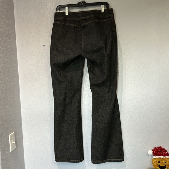 Kenneth Cole New York wide leg women’s size 8 jeans - Picture 2 of 11